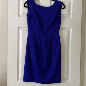 Royal blue dress